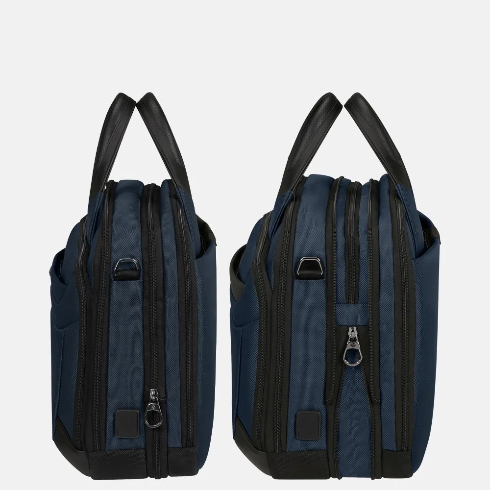 Samsonite Pro-Dlx 6 laptoptas 15.6 inch blue bij Duifhuizen