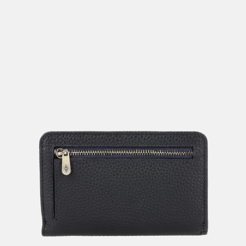 Charm London Washington portemonnee blauw bij Duifhuizen
