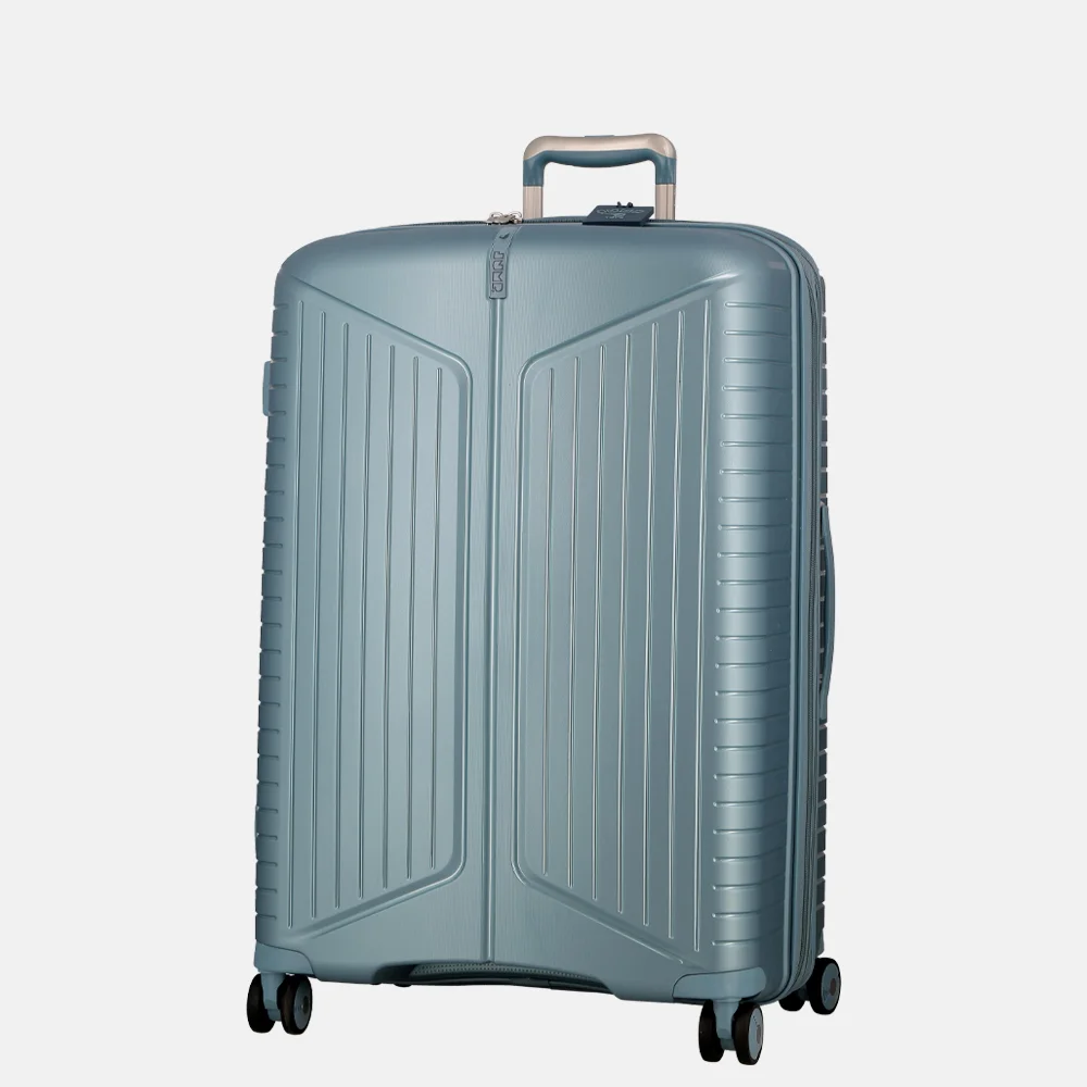 Jump Evae reiskoffer 76 cm expandable blueciel bij Duifhuizen