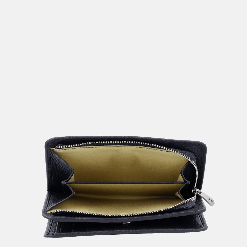 Charm London Washington portemonnee blauw bij Duifhuizen