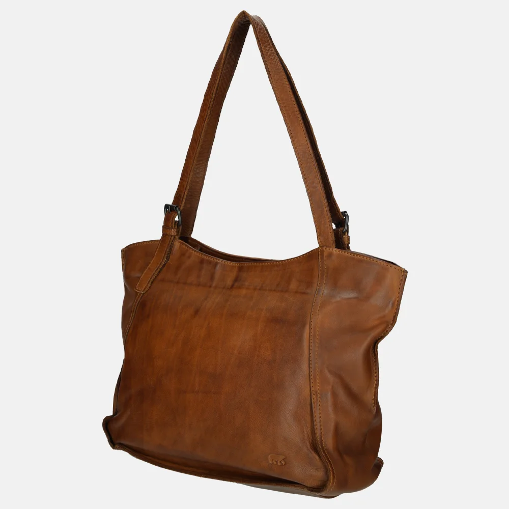 Bear Design shopper M cognac bij Duifhuizen