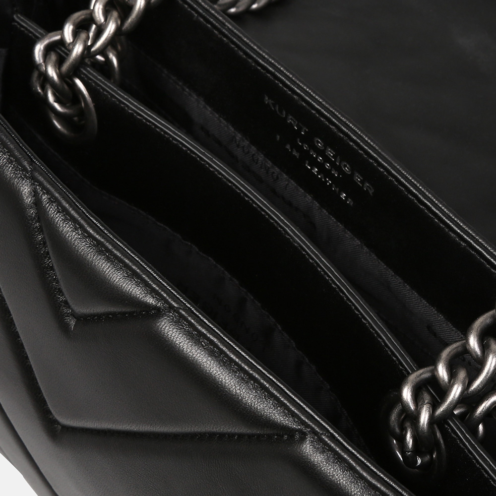 Kurt Geiger Kensington schoudertas black combination bij Duifhuizen