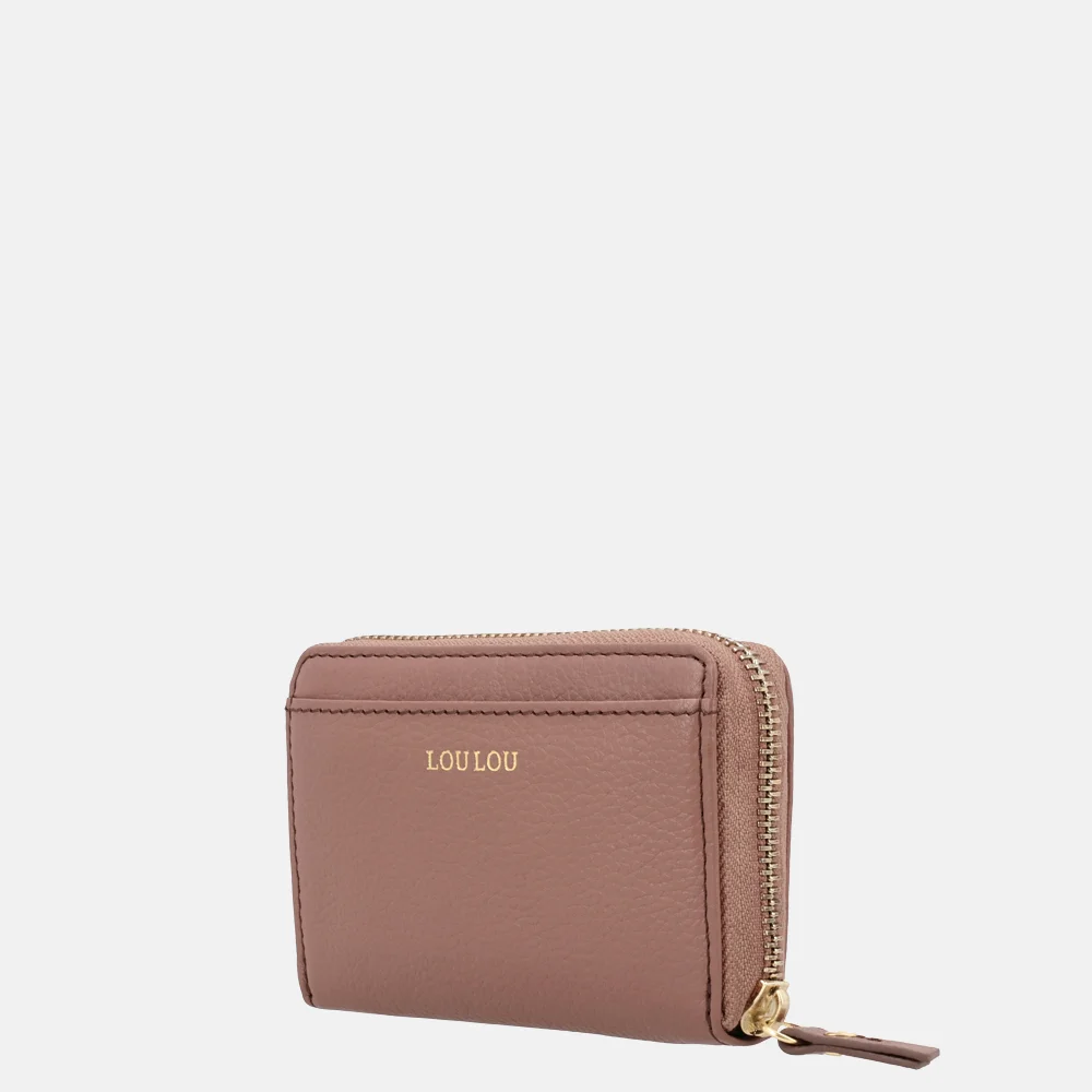 Loulou Essentiels Petite Emilie portemonnee S mocha mousse bij Duifhuizen