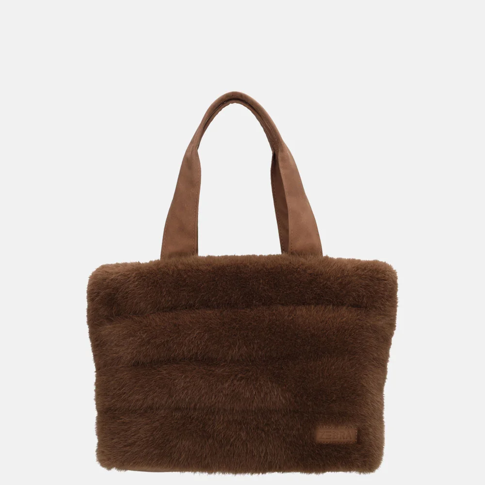 Zebra Trends Emma handtas S middenbruin bij Duifhuizen