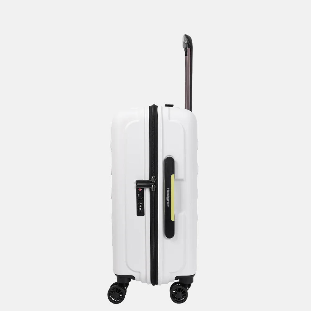 Hedgren Comby spinner handbagage koffer 55 cm vaporous grey bij Duifhuizen