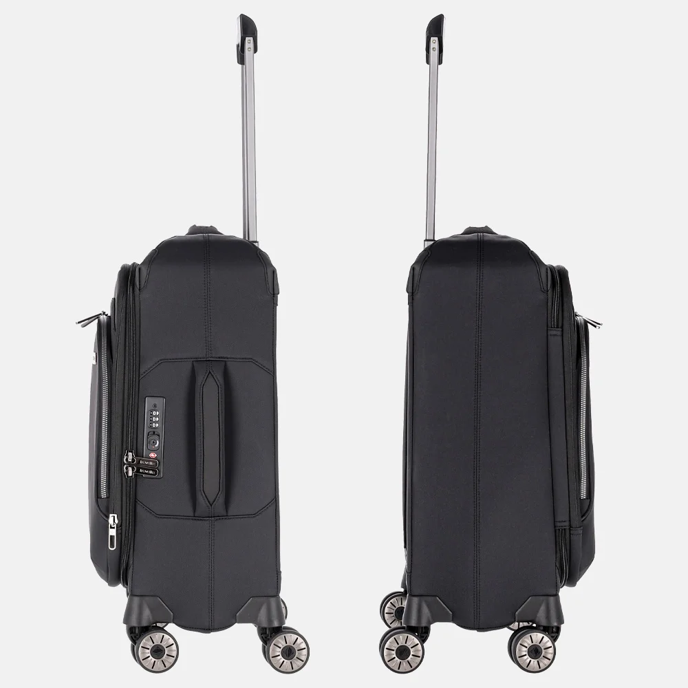 Travelite Priima handbagage koffer 55 cm black bij Duifhuizen