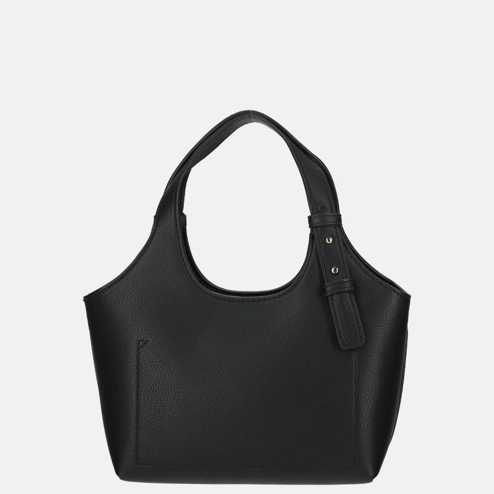 Tommy Hilfiger logo mini tote handtas black bij Duifhuizen