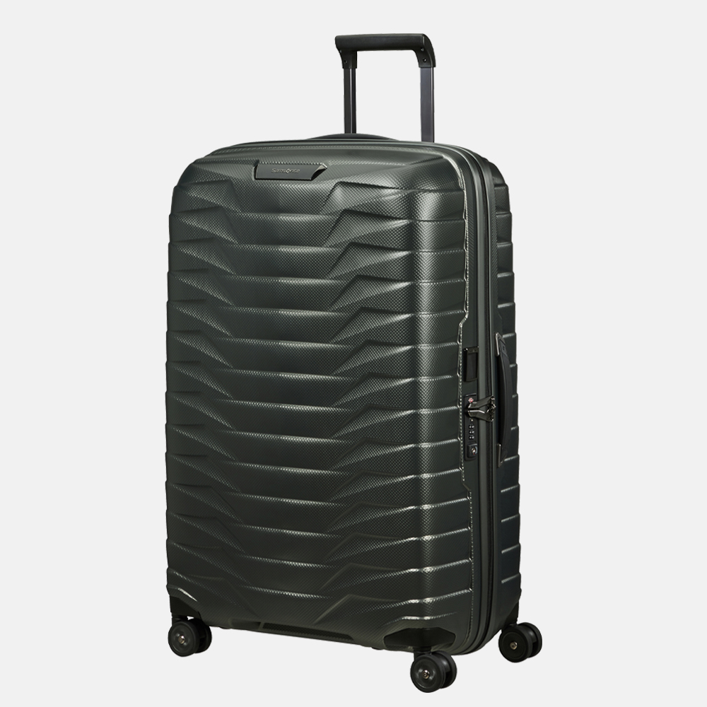 Samsonite Proxis spinner 75 cm matt climbing ivy bij Duifhuizen