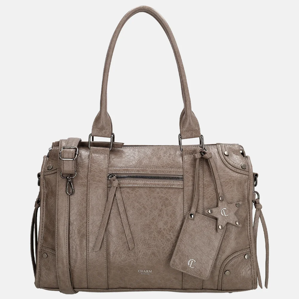Charm London Berlin shopper L taupe