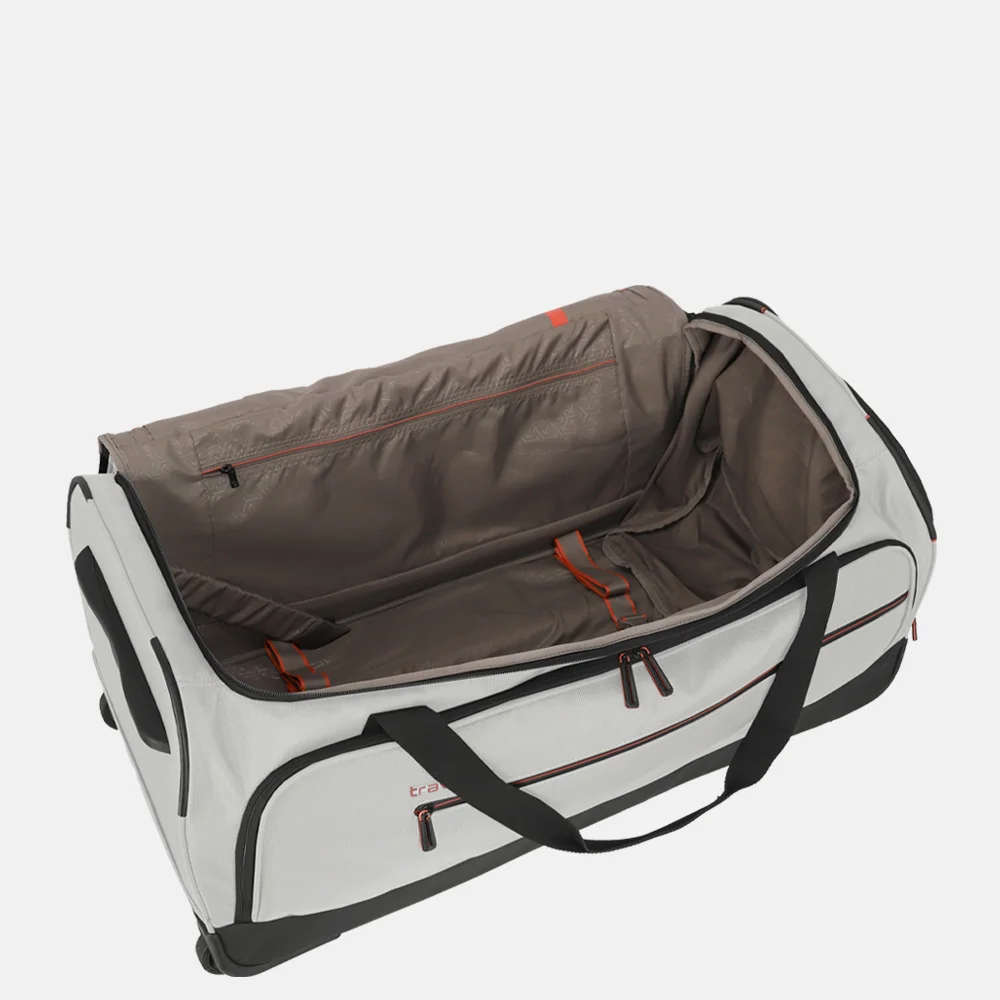 Travelite Crosslite 5.0 reistas op wielen L beige bij Duifhuizen