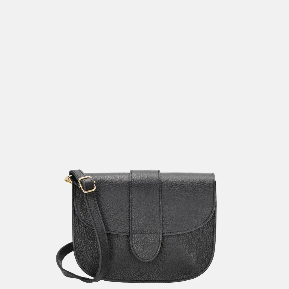 Charm London crossbody tas zwart bij Duifhuizen