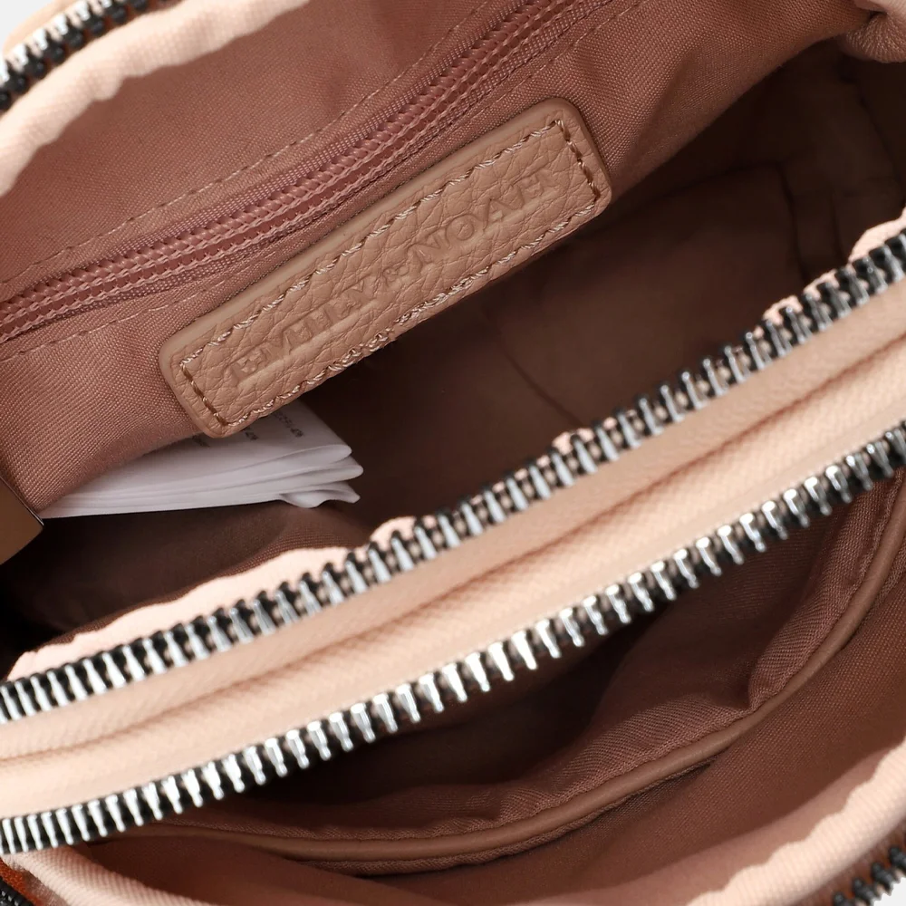 Emily & Noah Elena crossbody tas pink salt bij Duifhuizen