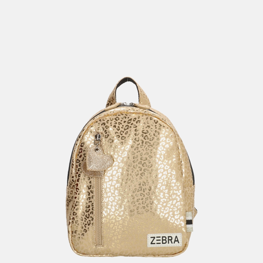 Zebra Trends Panter kinderrugzak S goud bij Duifhuizen