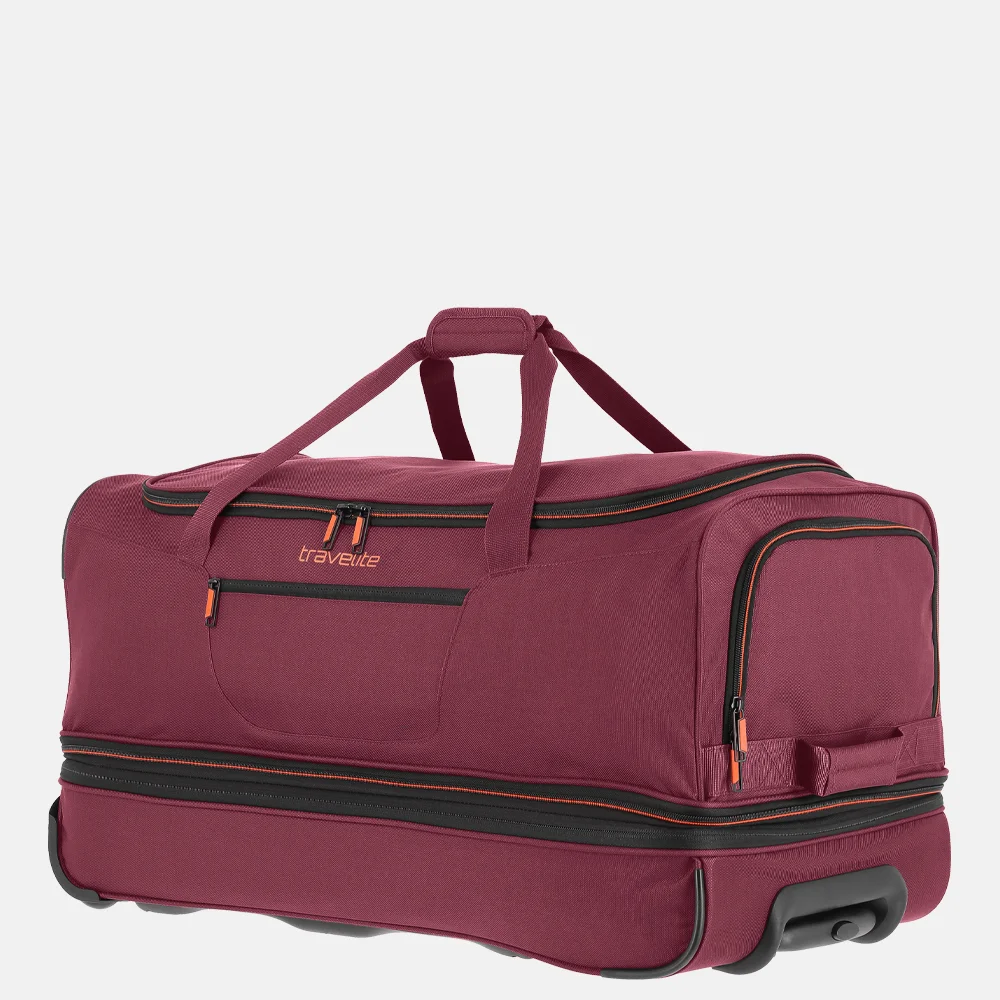 Travelite Basics reistas 70 cm dark red  bij Duifhuizen