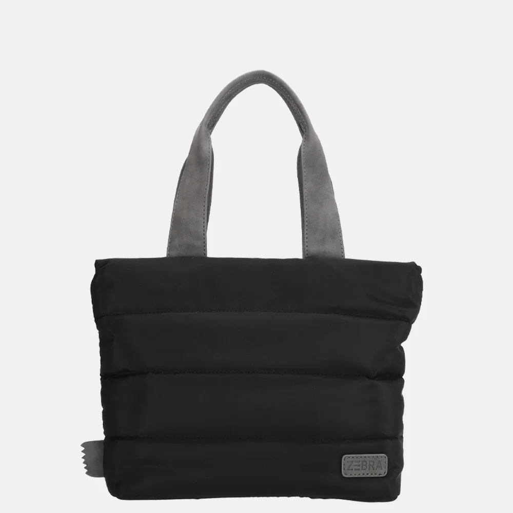 Zebra Trends Elske puffy handtas S zwart bij Duifhuizen
