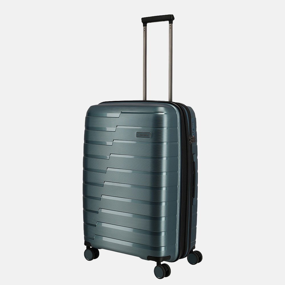 Travelite Air Base koffer 67 cm ice blue bij Duifhuizen