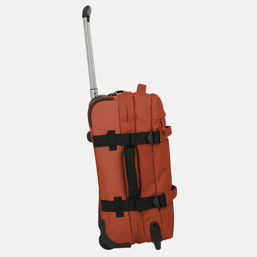 Travelite Bolonia wieltas S 53cm orange bij Duifhuizen