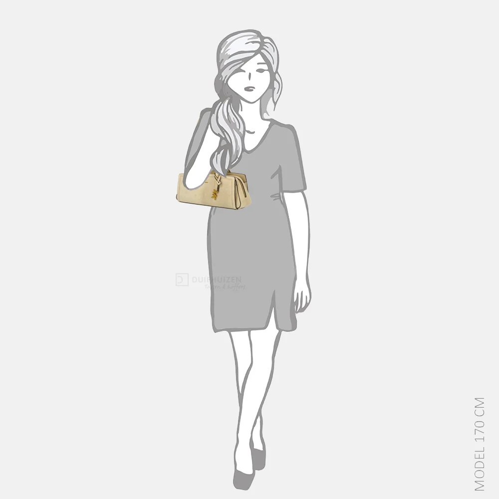 Michael Kors Laila schoudertas S khaki bij Duifhuizen