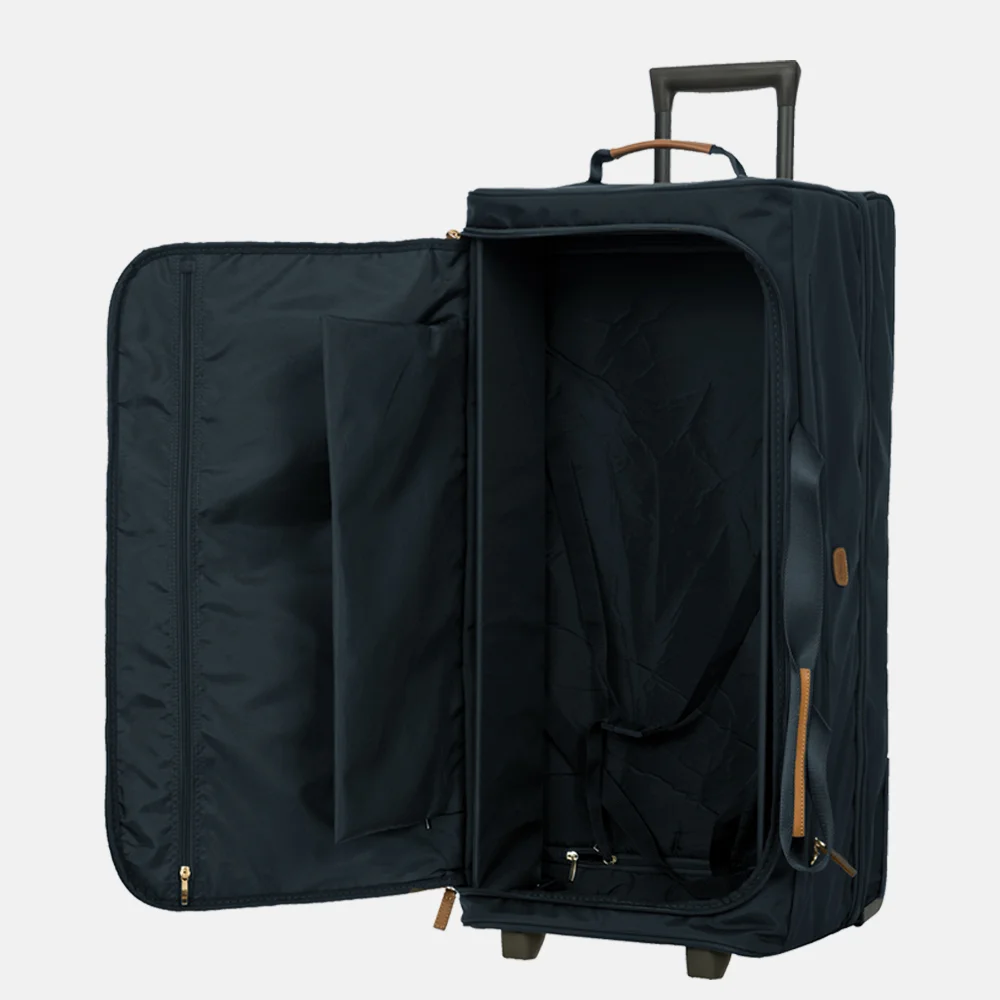 Bric's X-Travel Holdall reistas op wielen ocean blue bij Duifhuizen