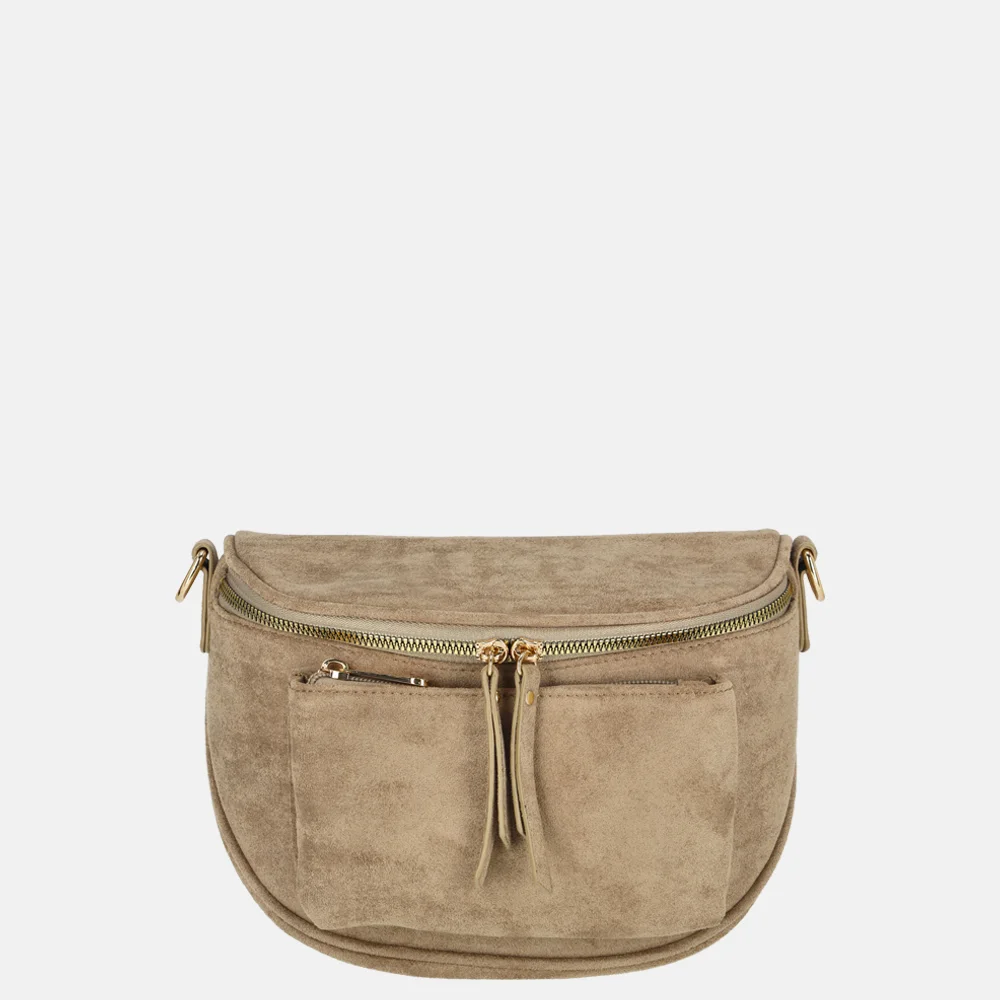 Firenze Suedine heuptas dark taupe bij Duifhuizen