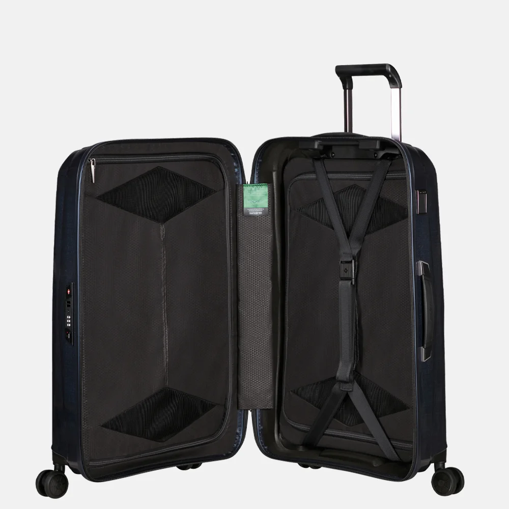 Samsonite Major-Lite koffer 69 cm Midnight Blue bij Duifhuizen