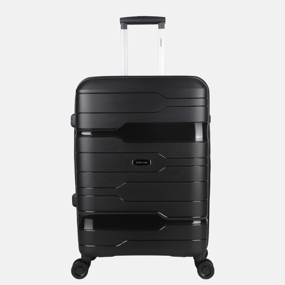 Decent One-City koffer 67 cm zwart