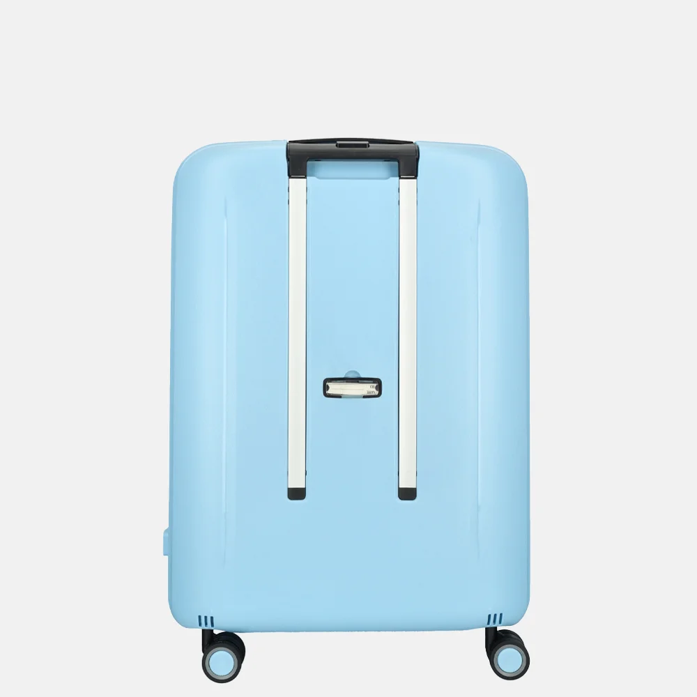 Enrico Benetti reiskoffer 75 cm light blue bij Duifhuizen