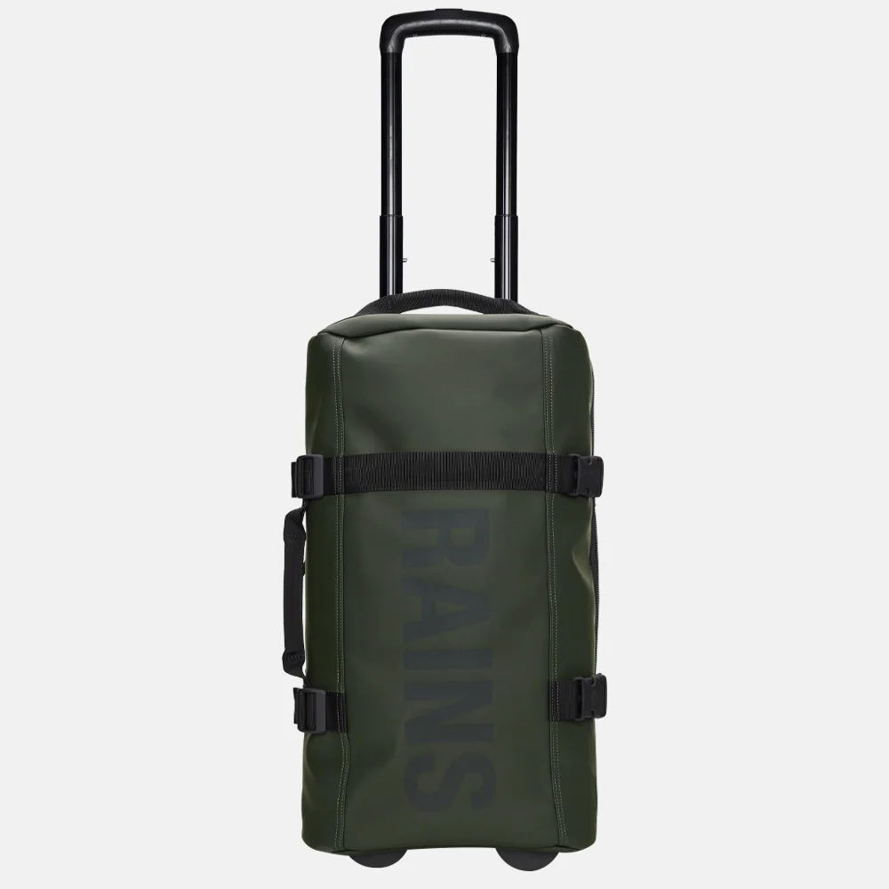 Rains Travelbag Small reistas 54 cm green bij Duifhuizen