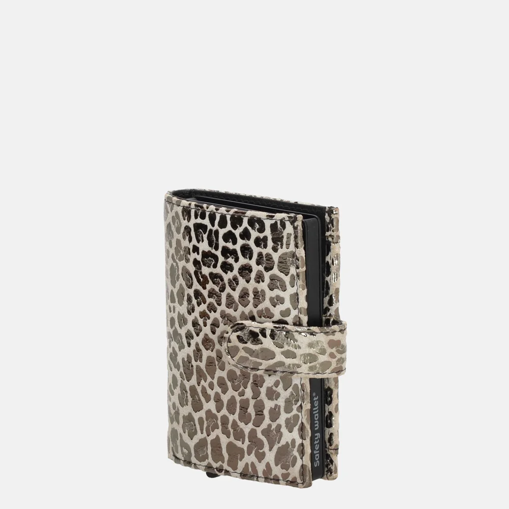 Charm London pasjeshouder panter gebroken wit bij Duifhuizen