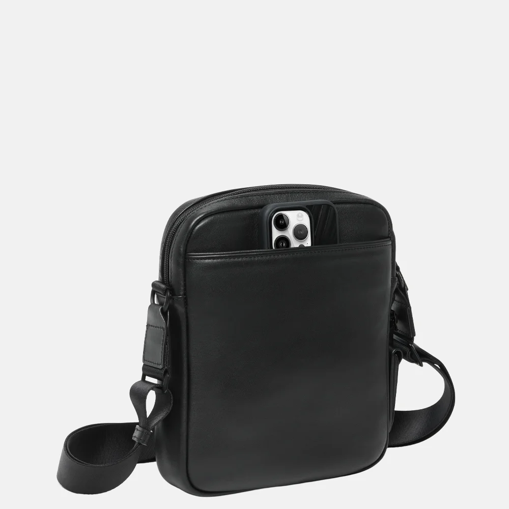 Tumi Alpha medium crossbody tas M black bij Duifhuizen