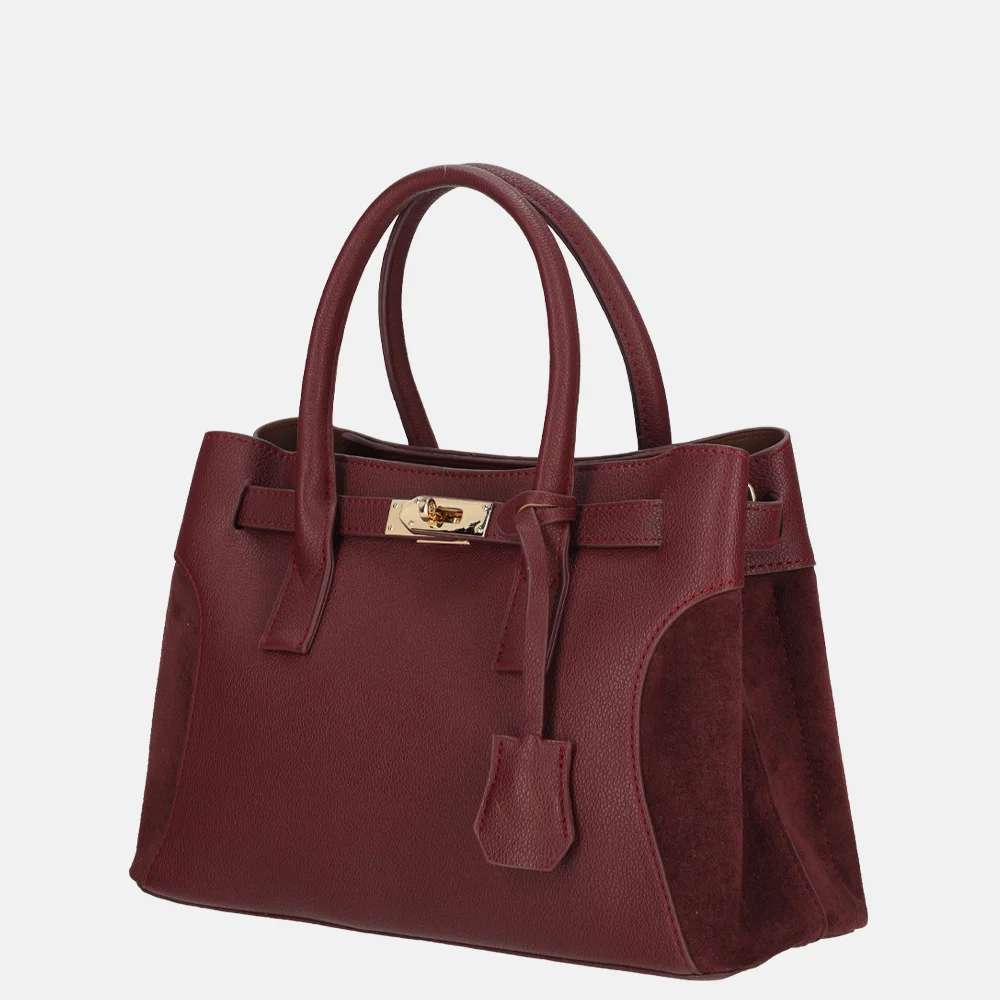 Firenze handtas burgundy bij Duifhuizen