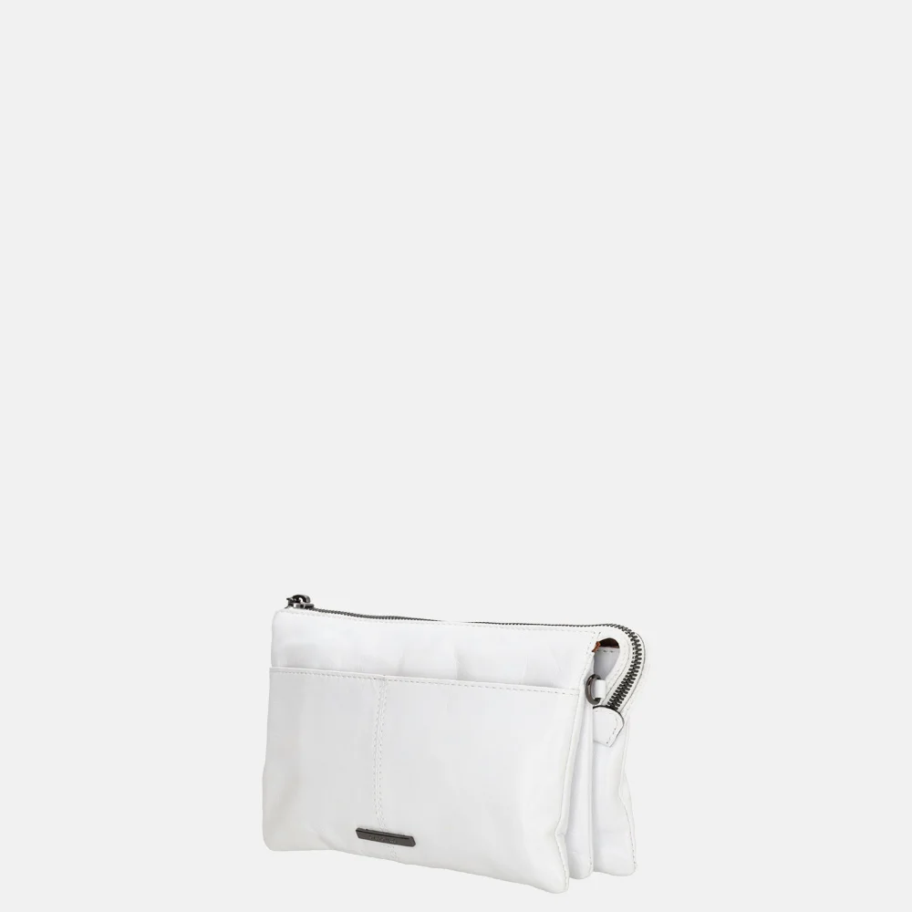 Claudio Ferrici crossbody tas white bij Duifhuizen