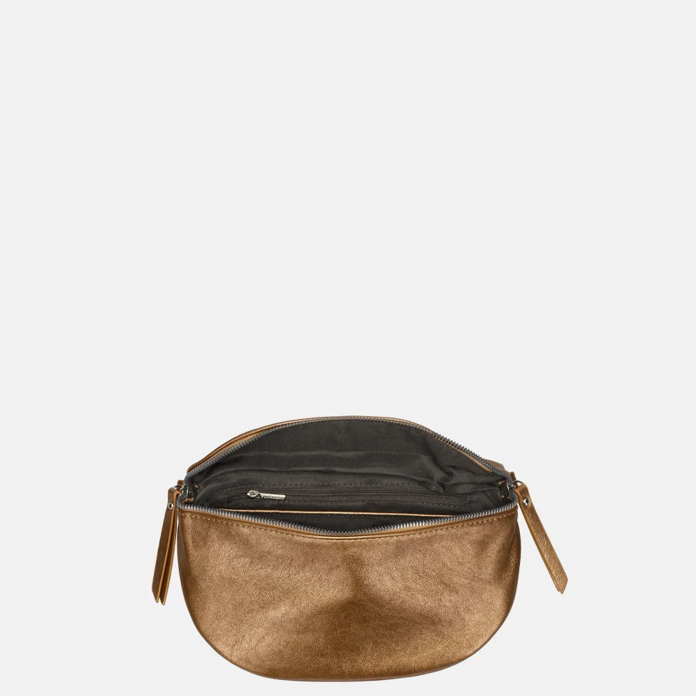 Flora & Co heuptas metallic marron metalise bij Duifhuizen