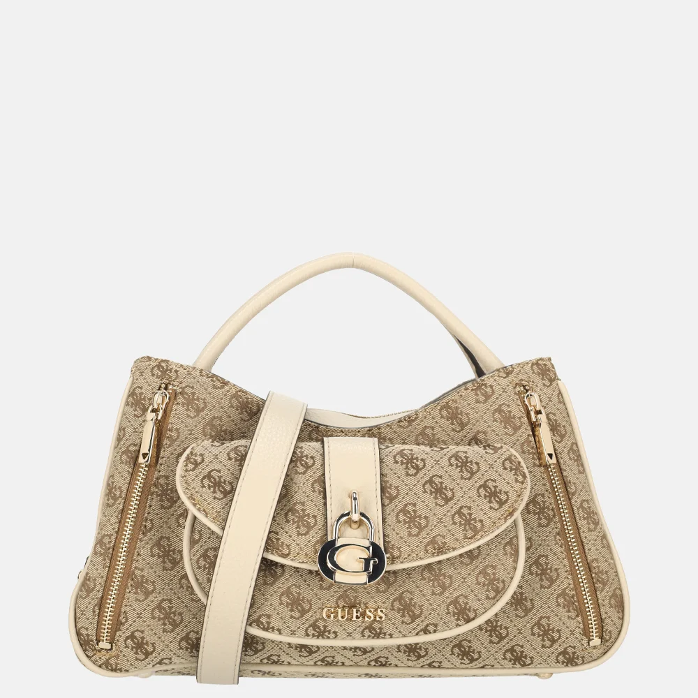 Guess Jessa girlfriend handtas latte logo