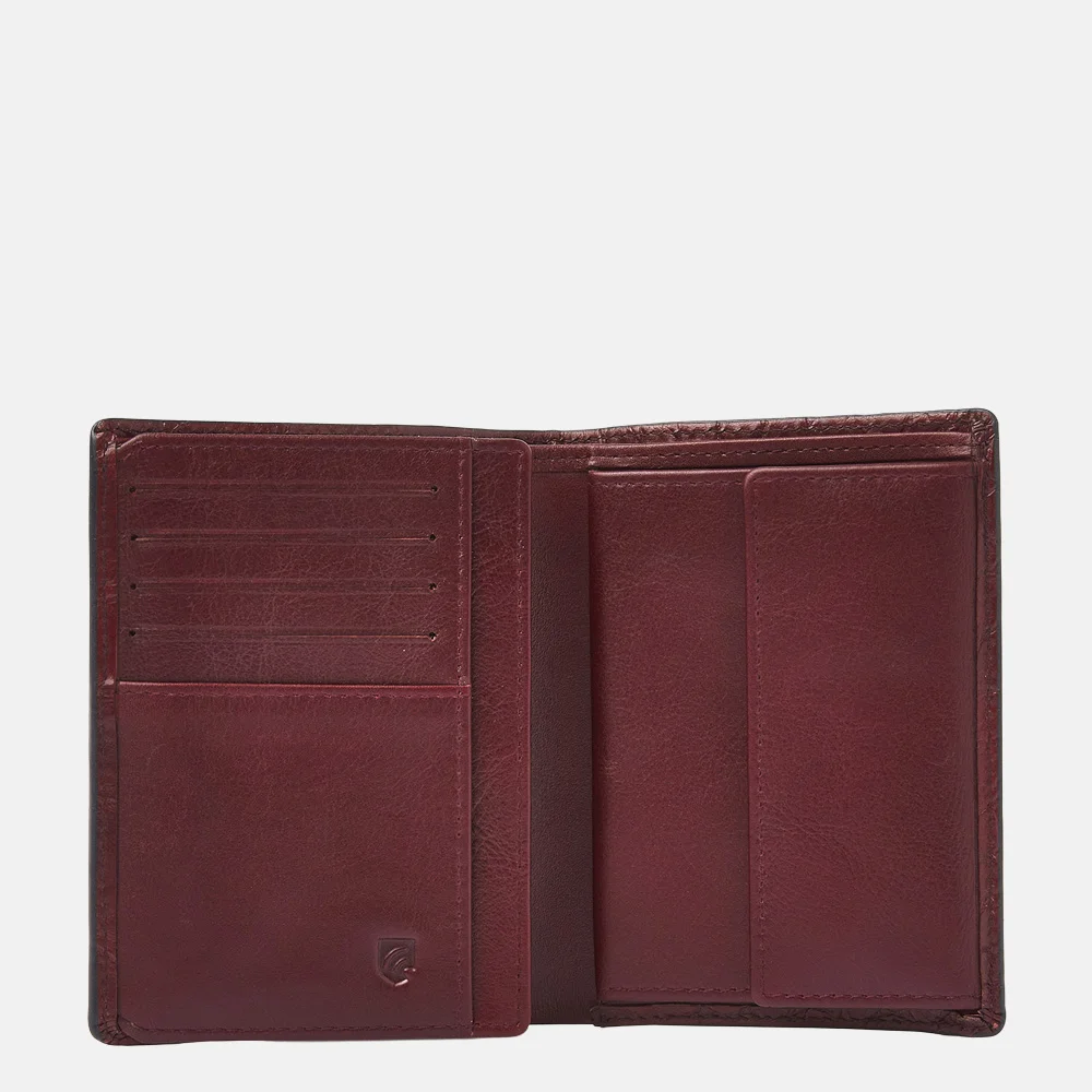 Castelijn en Beerens billfold croco rood bij Duifhuizen