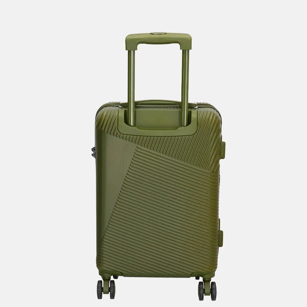 Beagles Originals spinner handbagage koffer 55 cm olive bij Duifhuizen