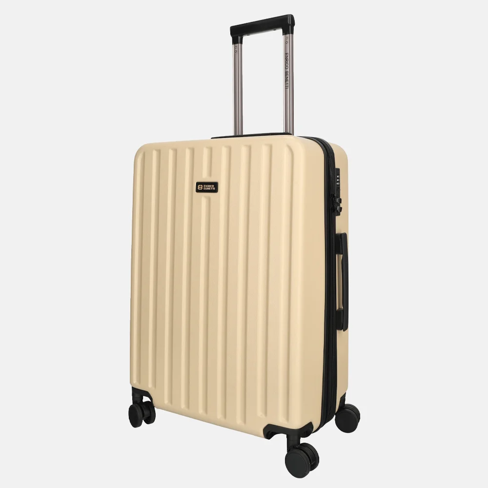 Enrico Benetti Portland kofferset 3-delig beige bij Duifhuizen