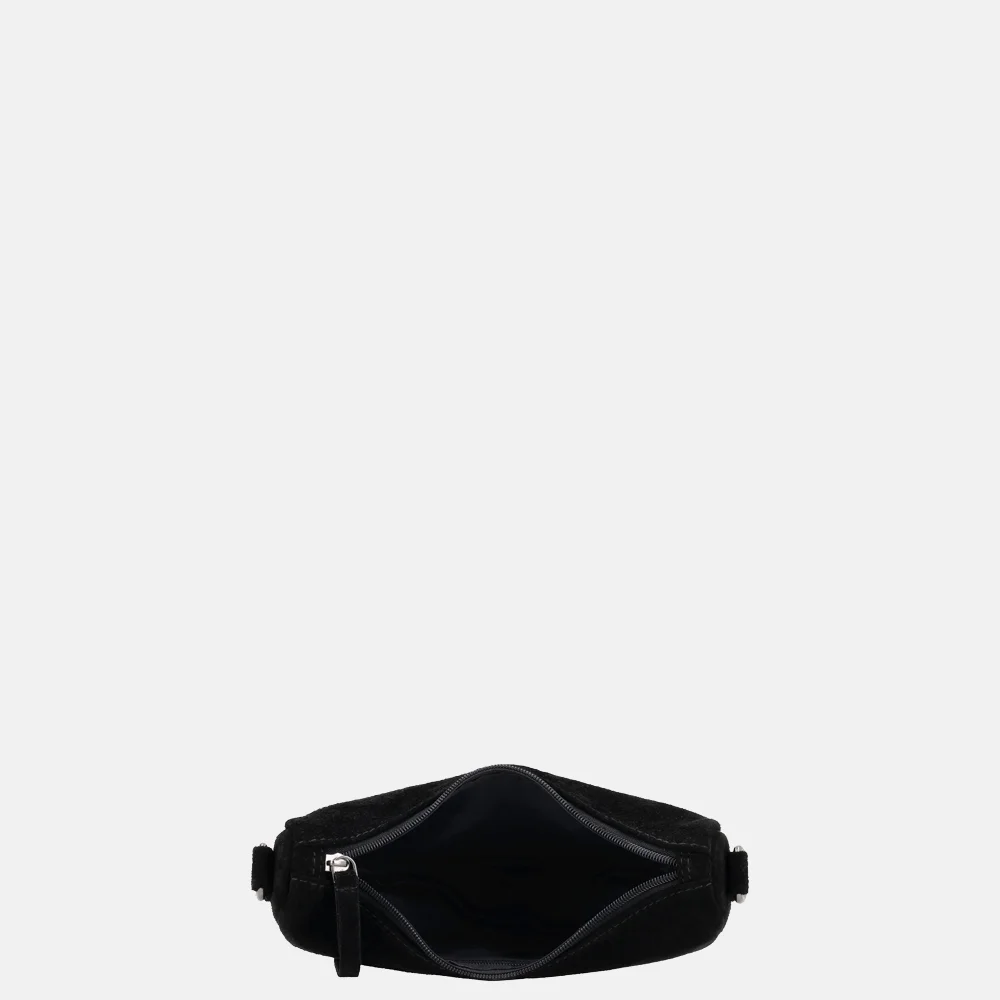 Hide & Stitches Brazos crossbody tas S zwart bij Duifhuizen
