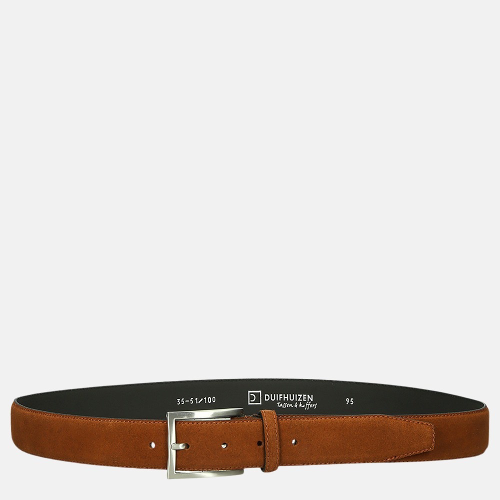 Stiptheid chirurg Humoristisch Duifhuizen heren riem 3.5 cm cognac | Duifhuizen