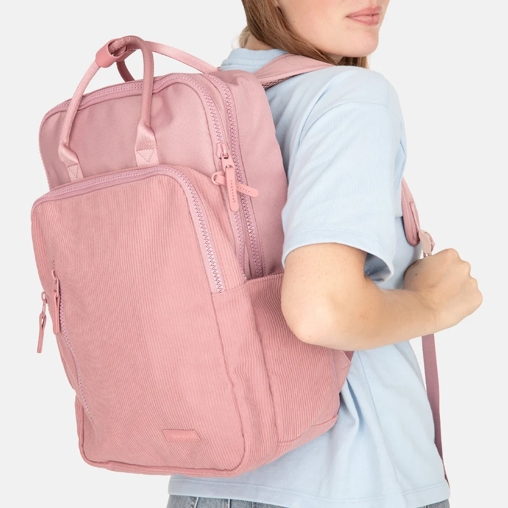 New Rebels Milwaukee rugzak ribby old pink bij Duifhuizen