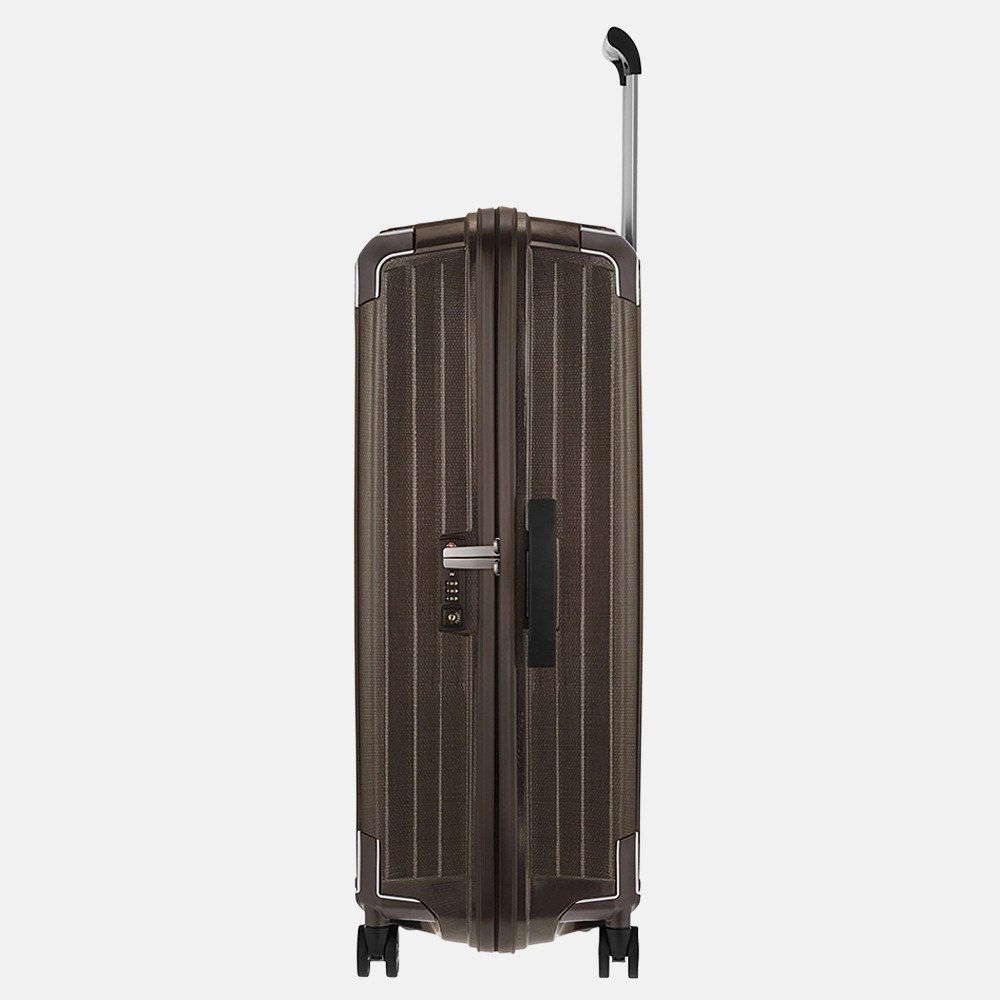 Samsonite Lite-Box spinner 75 cm walnut bij Duifhuizen