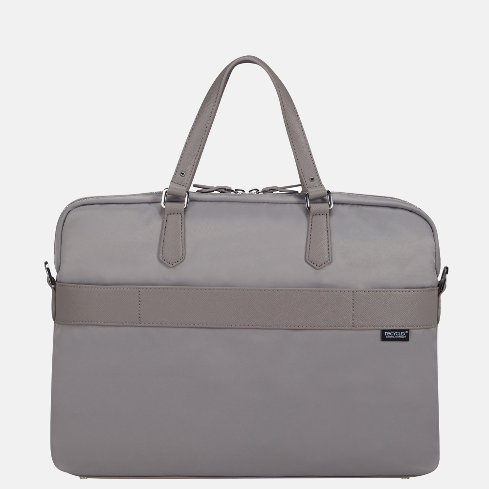 Samsonite Karissa Biz 2.0 laptoptas 15.6 inch lilac grey bij Duifhuizen