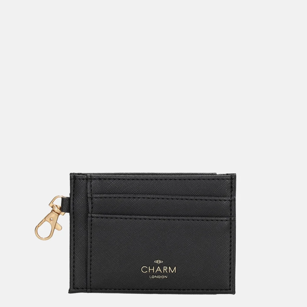 Charm London pasjeshouder zwart