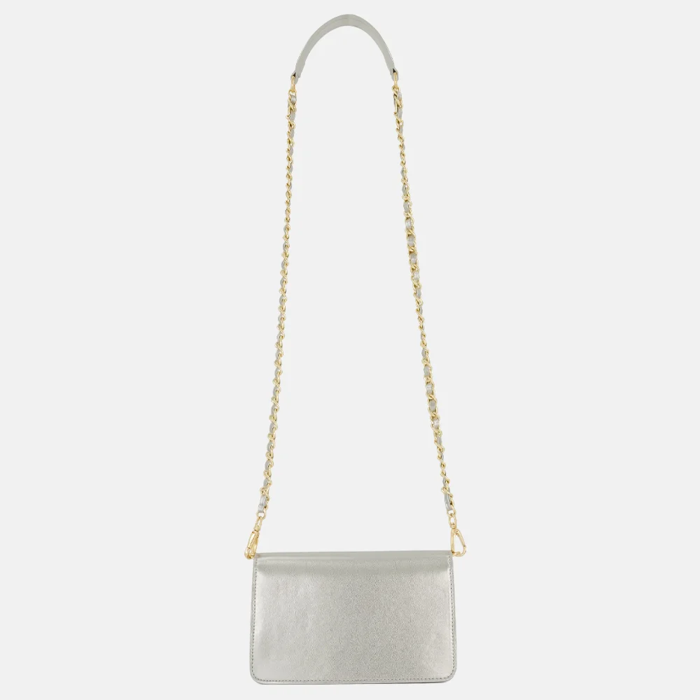 Nikkie Daxing crossbody tas silver bij Duifhuizen