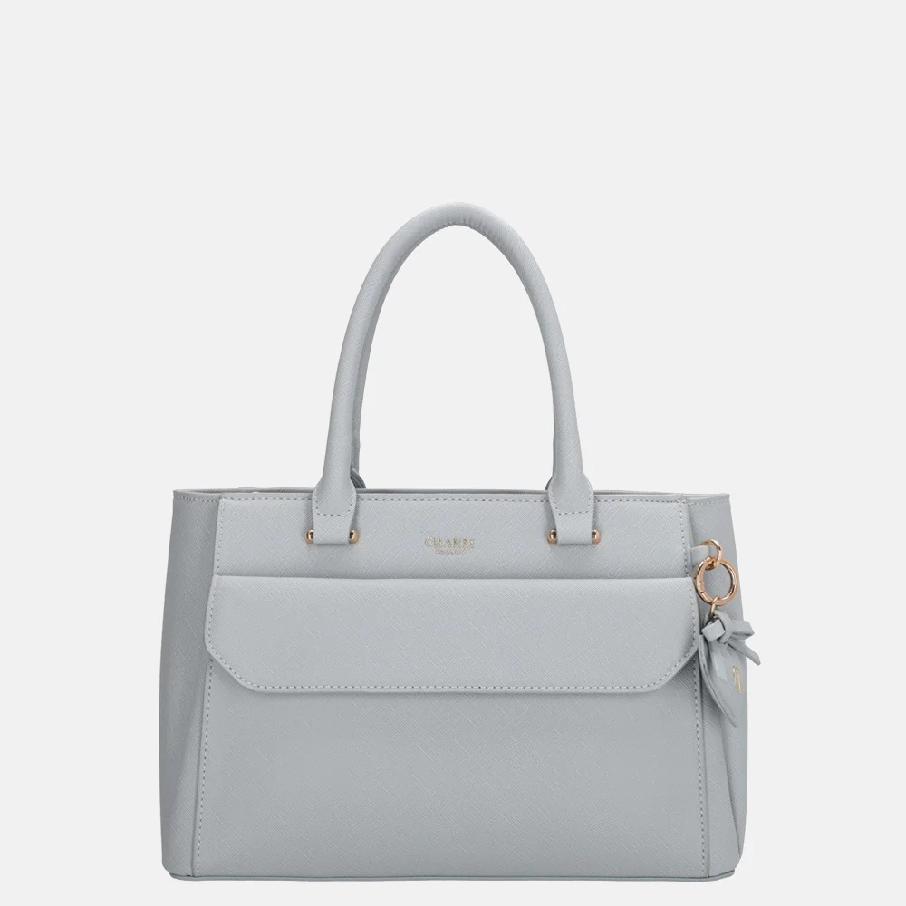 Charm London Cambridge handtas M lichtblauw bij Duifhuizen