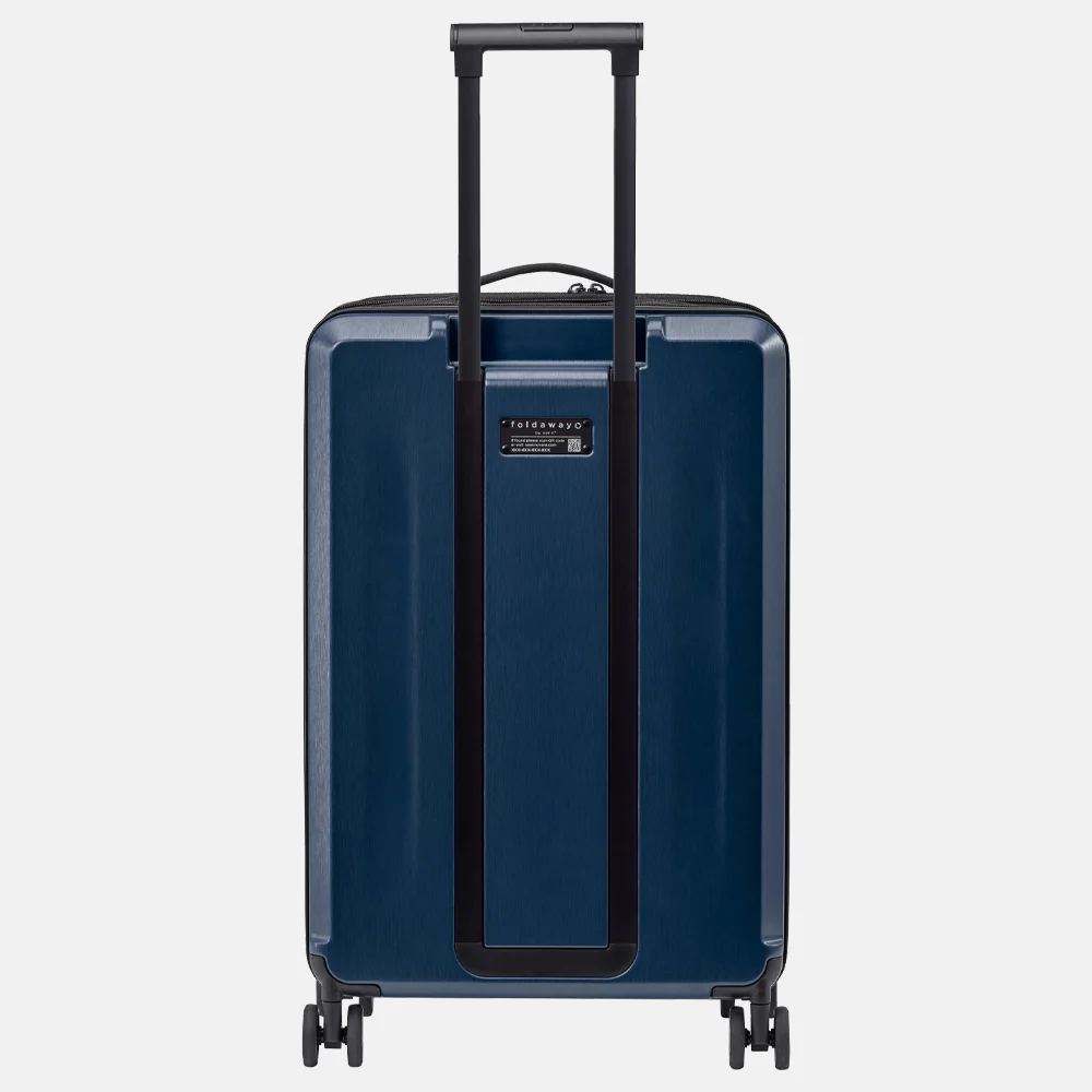 Senz Foldaway koffer opvouwbaar 66 cm midnight blue bij Duifhuizen