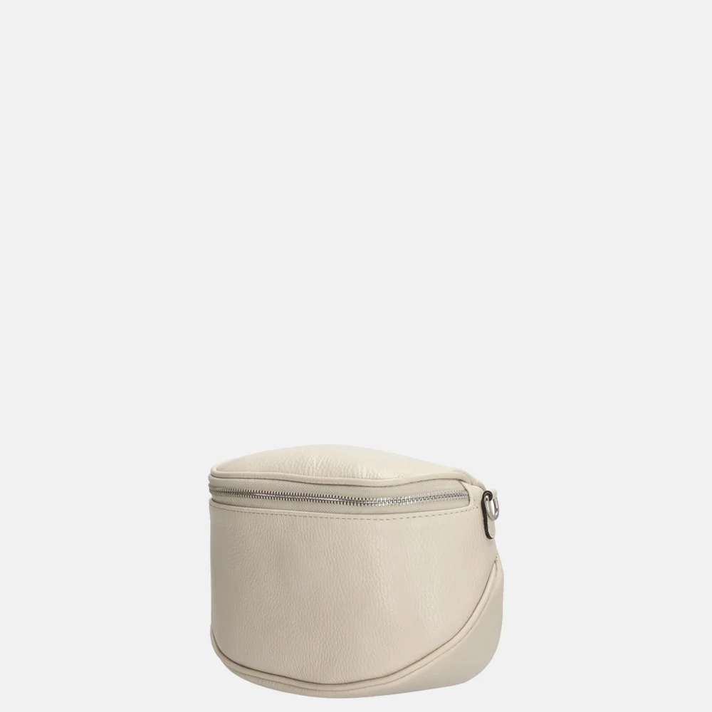 Charm London schoudertas creme bij Duifhuizen