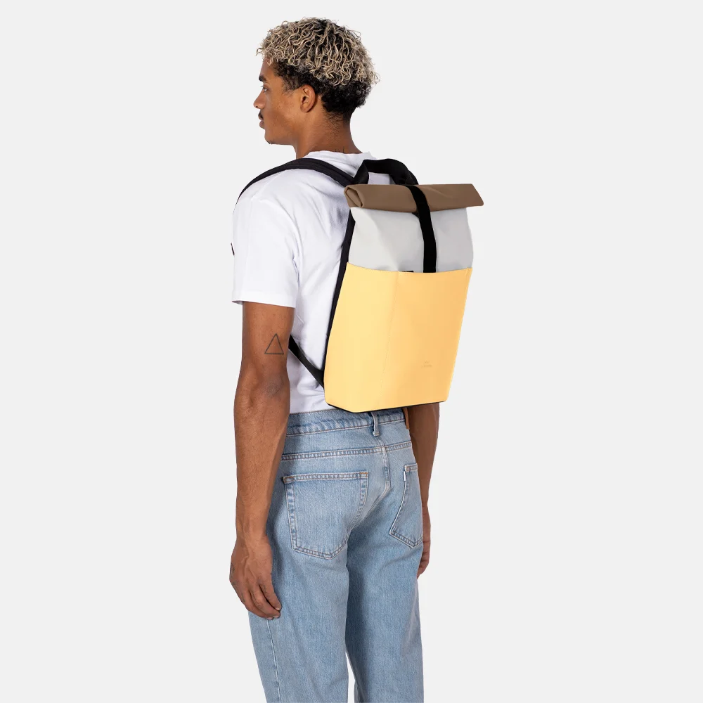 Ucon Acrobatics Hajo Lotus Infinity rugzak mini glacier grey - lemon bij Duifhuizen