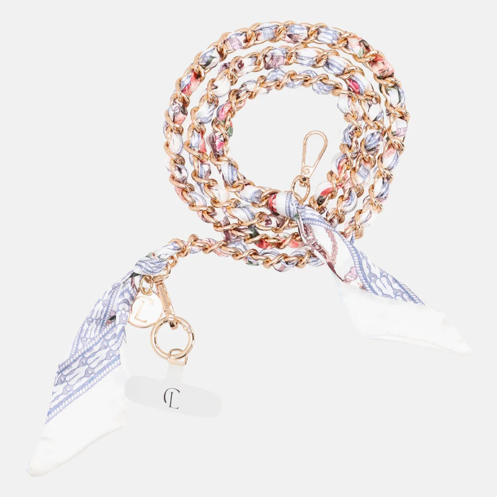 Charm London telefoonketting floral romance