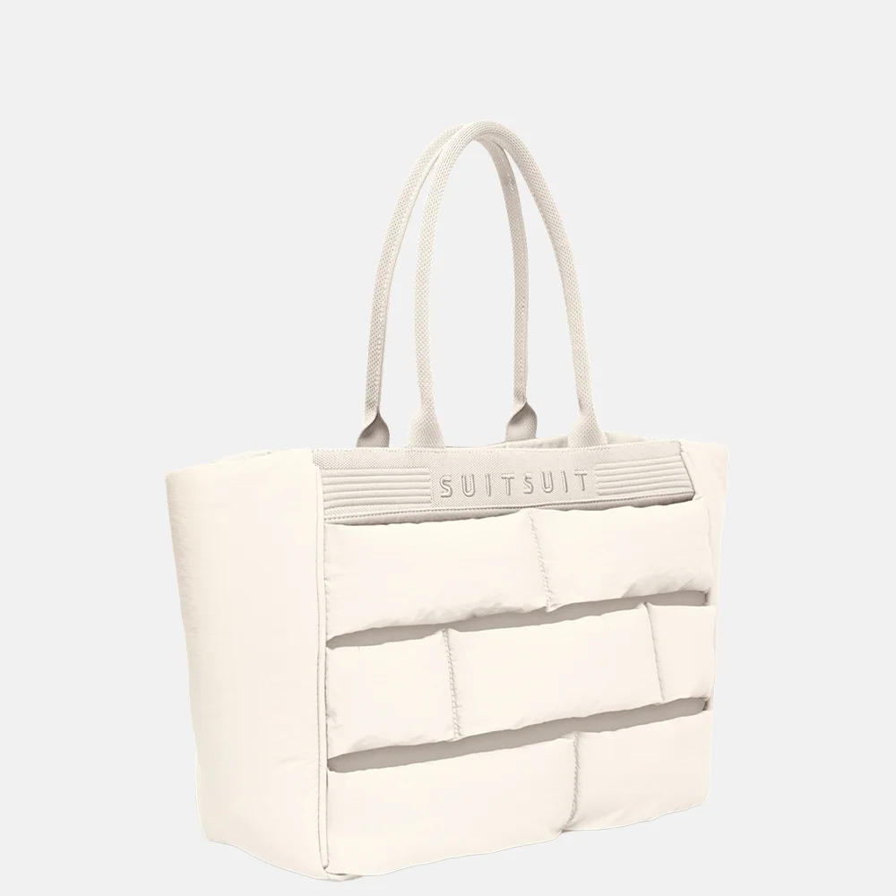 SUITSUIT Fusion Daily Puffer shopper white swan bij Duifhuizen